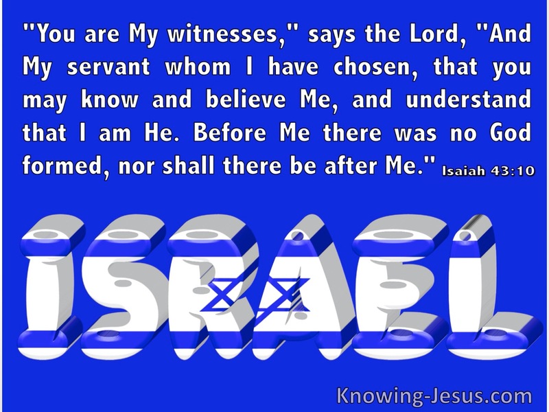 Isaiah 43:10 You Are My Witnesses (white)